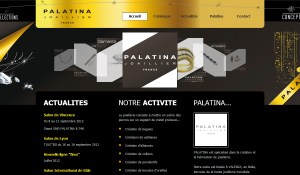 Conception site internet Palatina par idcomweb
