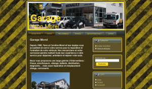 Conception site internet garage morel par idcomweb