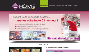 Conception site internet c-home par idcomweb