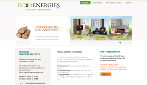Conception site internet ecobenergies par idcomweb
